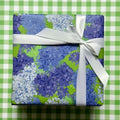 Hydrangea Double - Sided Wrapping Paper Roll - Potpourri Gift Shop