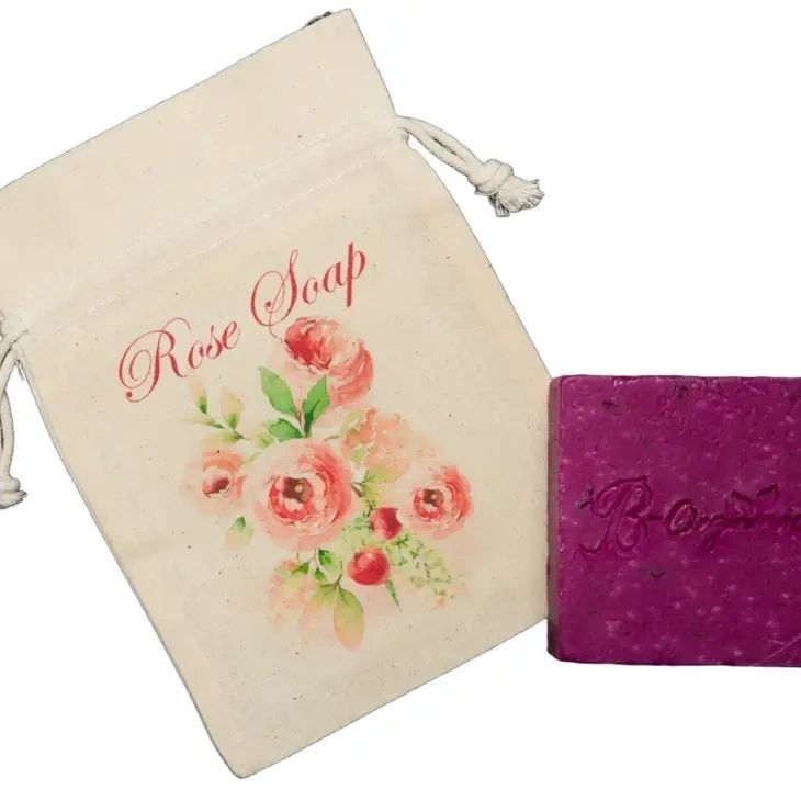 Organic Rose Soap in a Bag