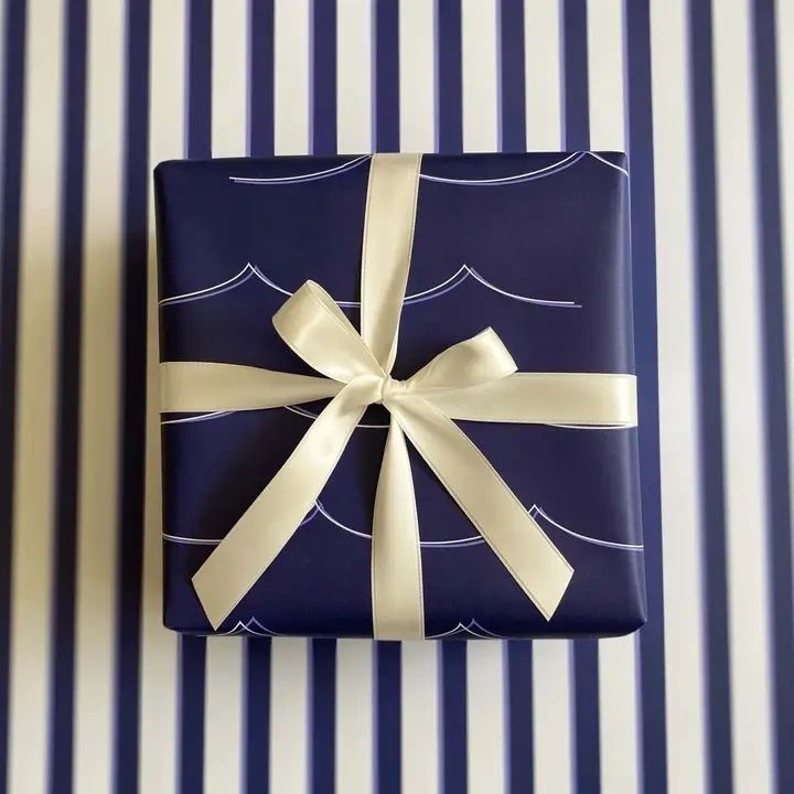 Casco Bay Double - Sided Wrapping Paper Roll - Potpourri Gift Shop