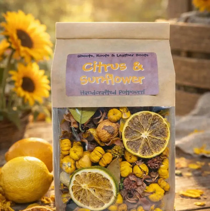 Handcrafted Citrus & Sunflower Potpourri