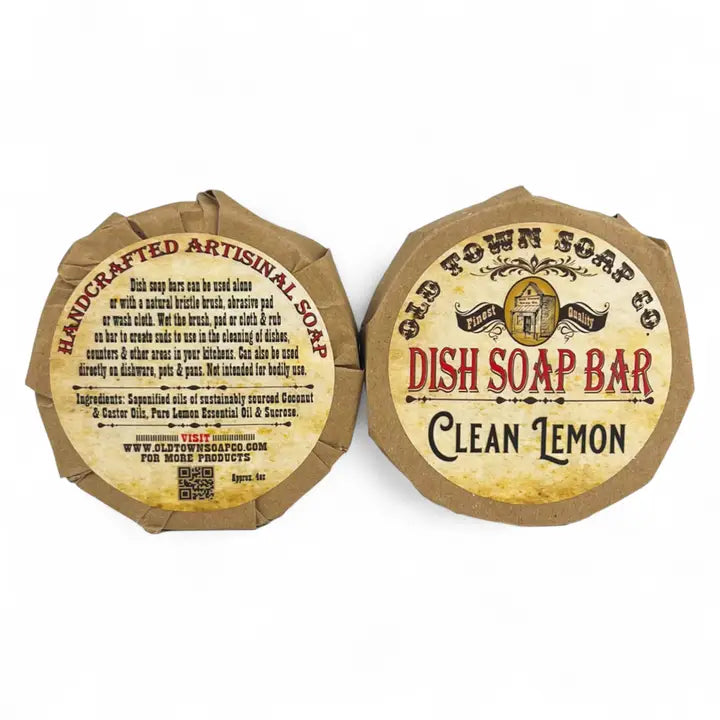 Clean Lemon Dish Soap Bar