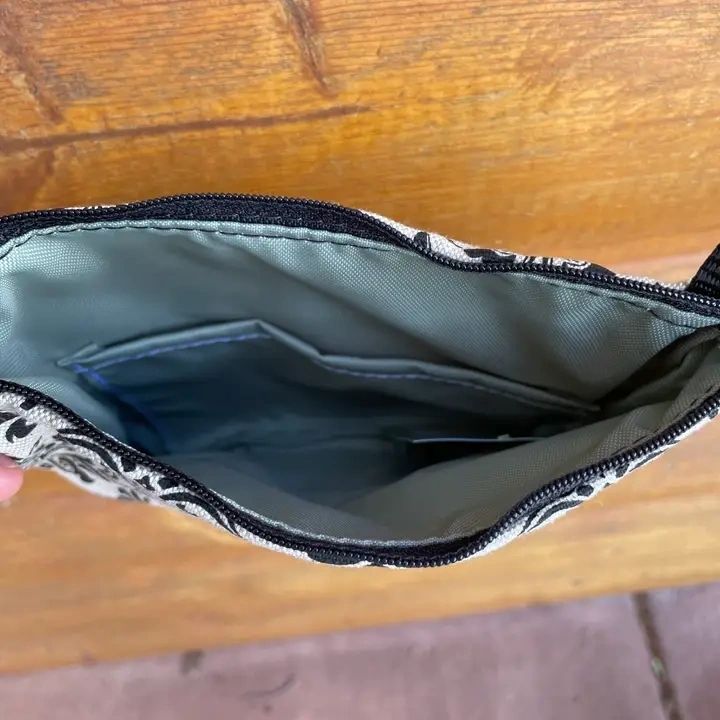 Crossbody Bag in Stella Green Bird Print