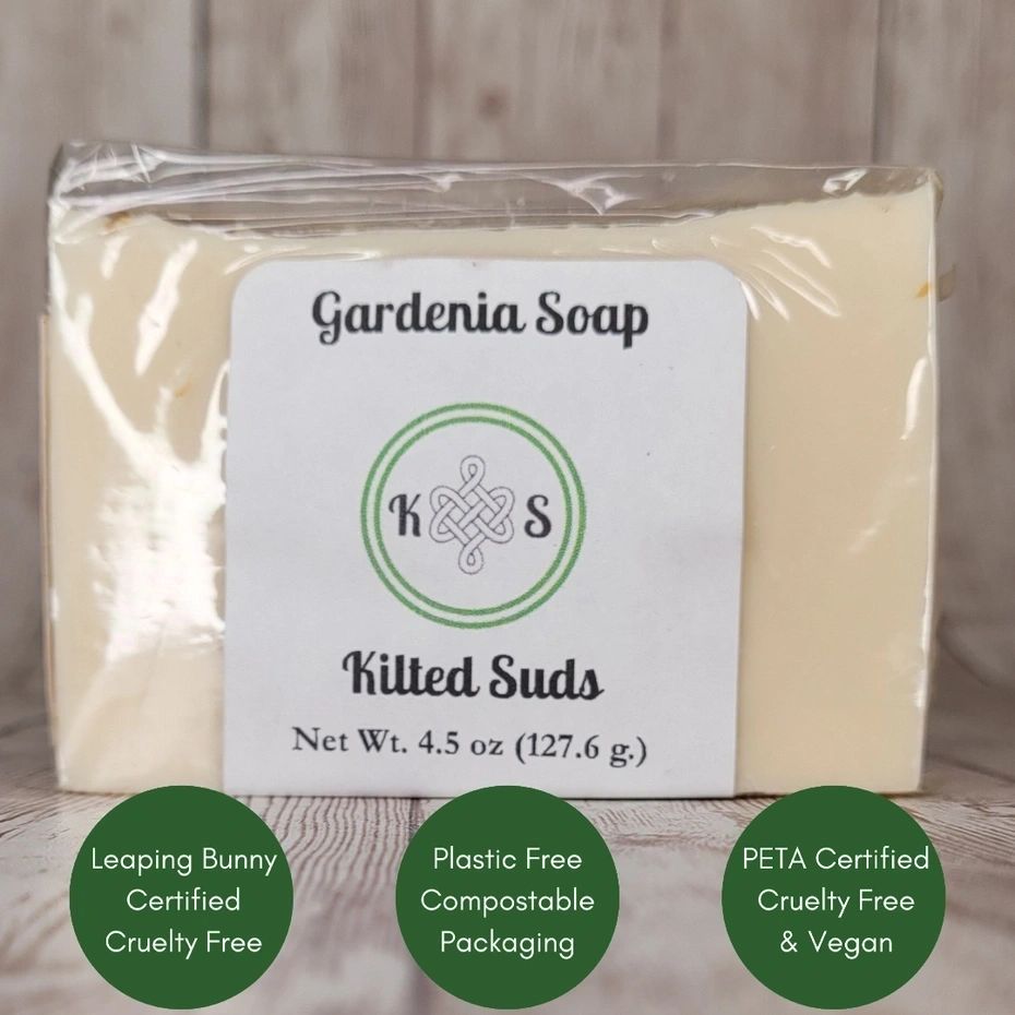 Gardenia Vegan Bar Soap