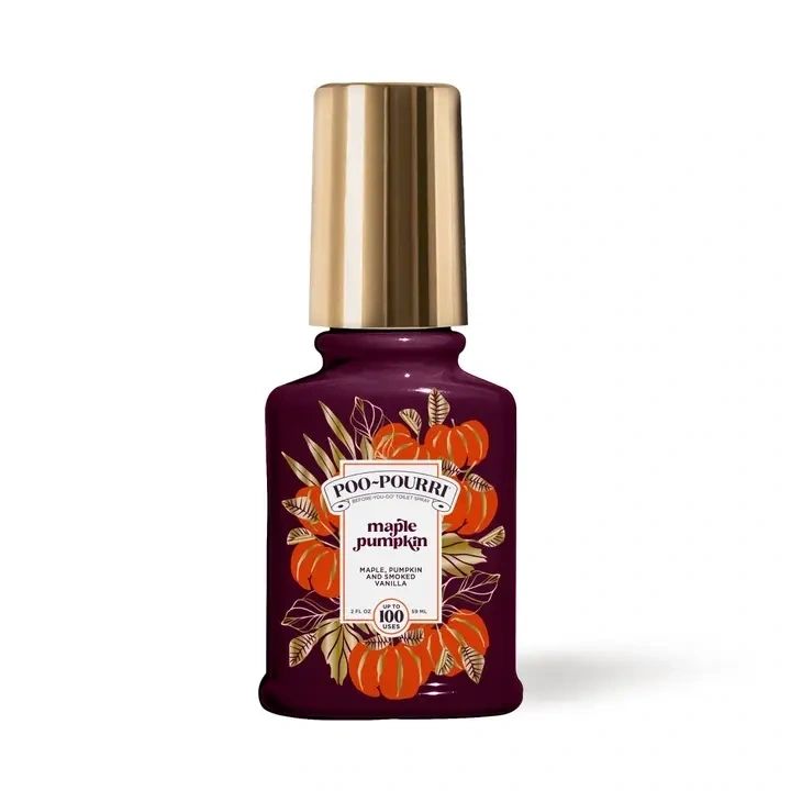 Poo~Pourri Maple Pumpkin 2oz, Limited - Edition Fall Room Spray - Potpourri Gift Shop