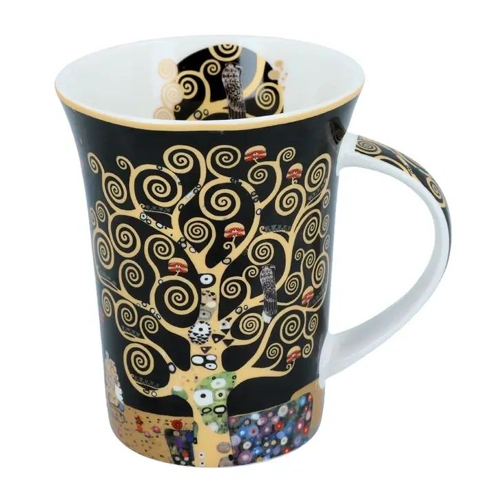 The Tree of LIfe by G. Klimt Porcelain Mug in a Gift Box