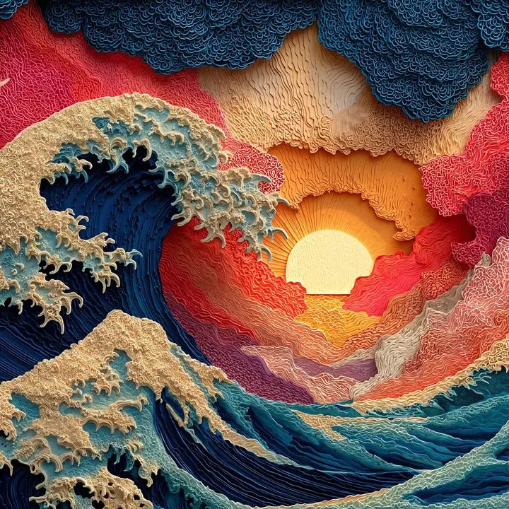 No. 2 - Great Wave - Potpourri Gift Shop