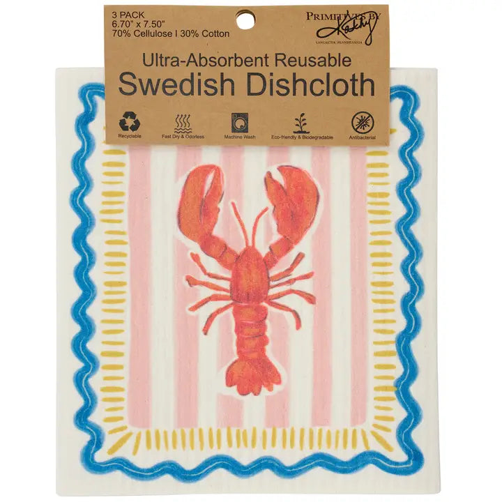 Italian Coastal Swedish Towel Set