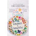 Kindness Car Coasters