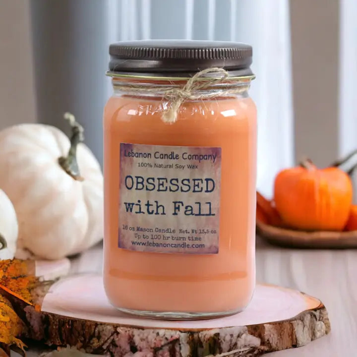 Lebanon Candle Company Obsessed with Fall Candle