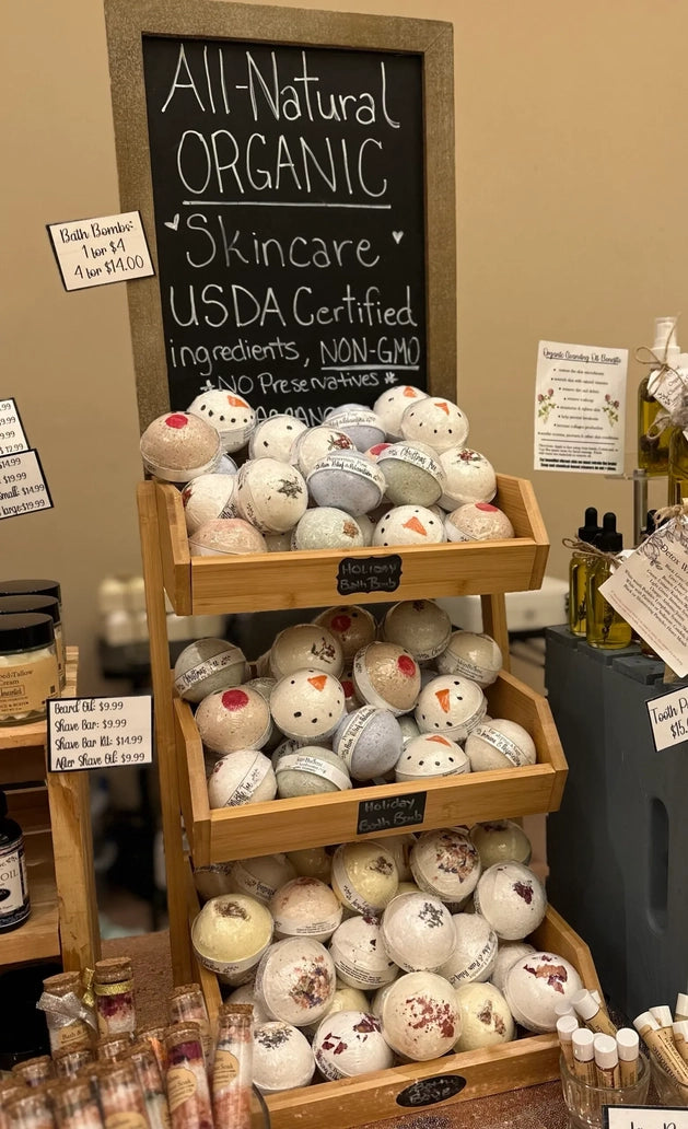 Skinbiome Orange and Clove Bath Bombs