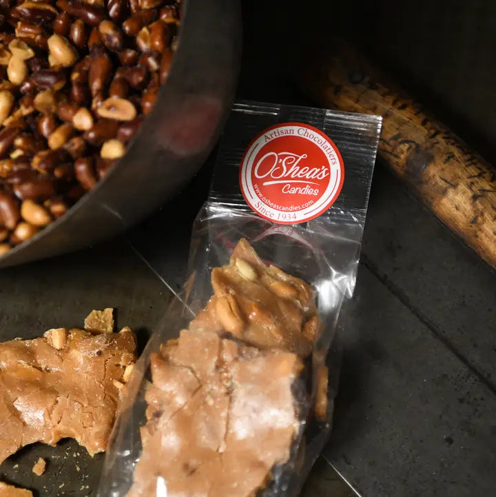Homemade Copper Kettle Peanut Brittle, 1/2 pound