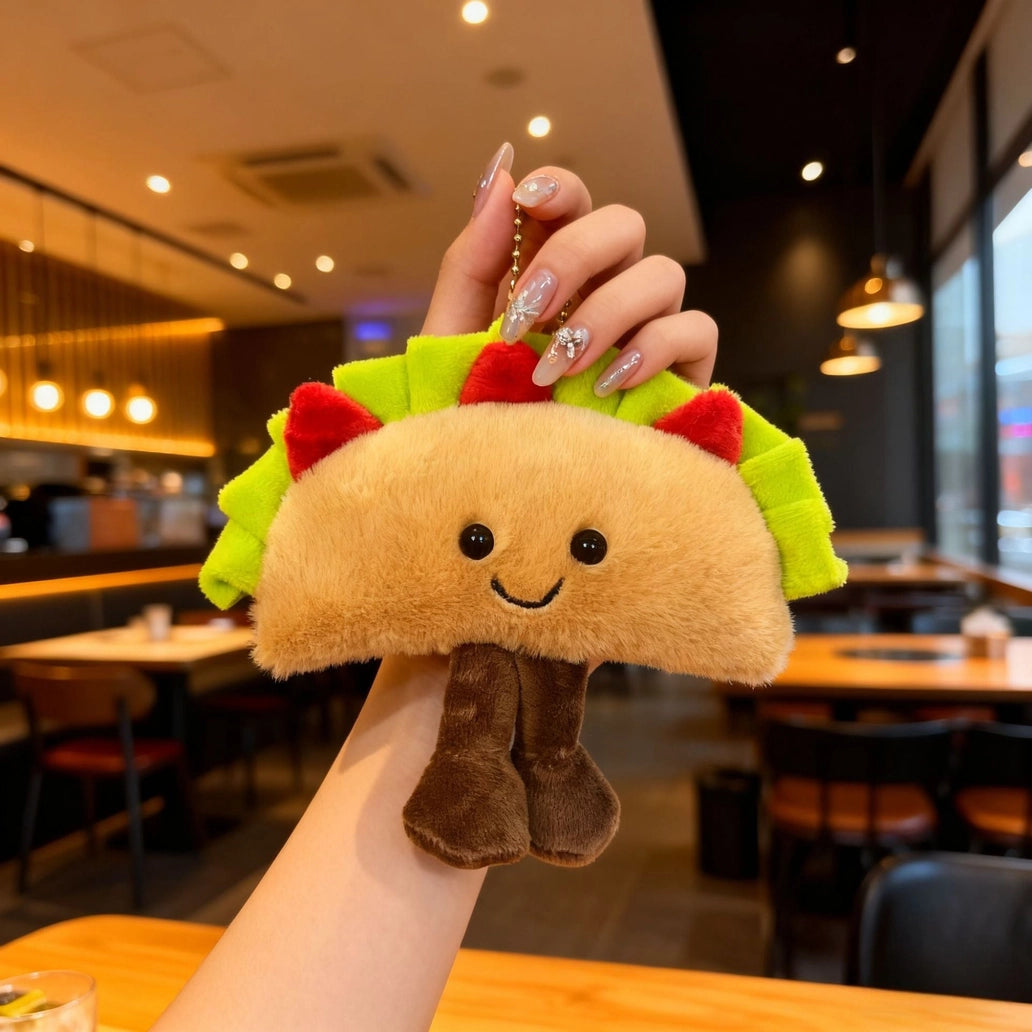Plush Taco Accessory Toy