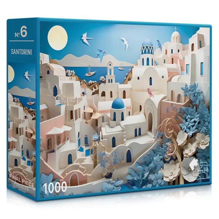 No. 6 - Santorini Puzzle - Potpourri Gift Shop