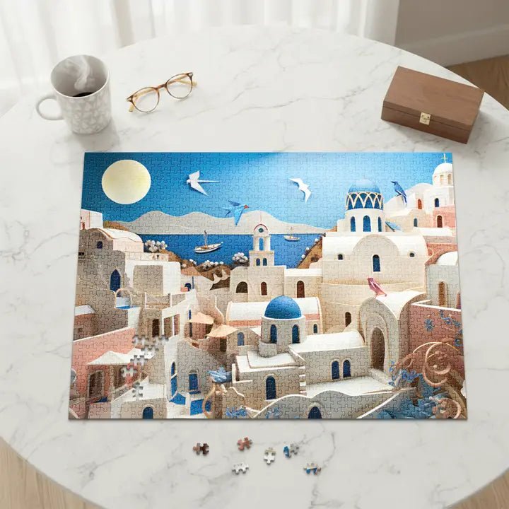 No. 6 - Santorini Puzzle - Potpourri Gift Shop