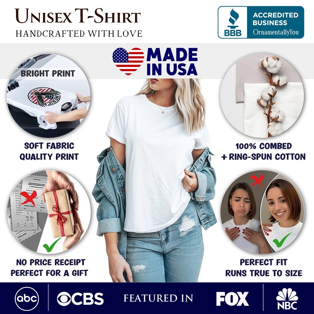 USA 1776 Patriotic T Shirt - Potpourri Gift Shop